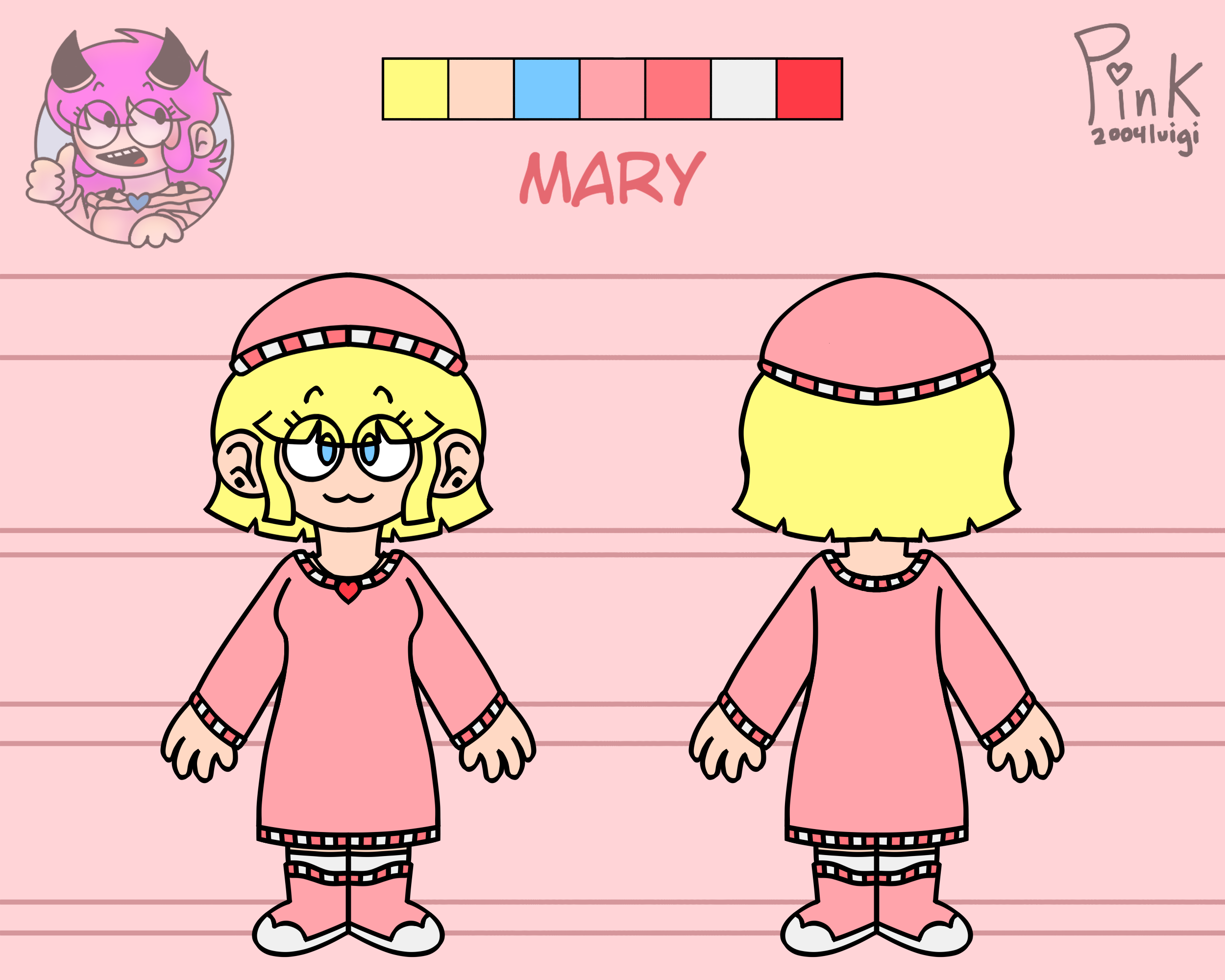OC Reference - Mary